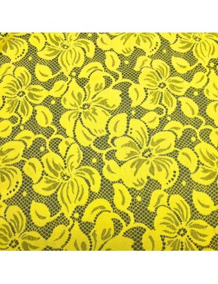 ESNEK DANTEL FLORENTINA SASSY YELLOW ESNEK DANTEL FLORENTINA SASSY YELLOW