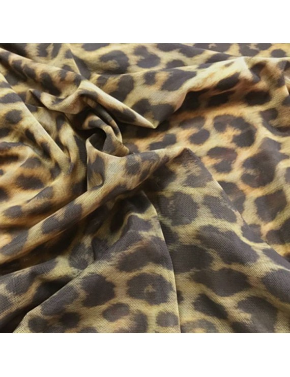 LEOPAR ESNEK TÜL