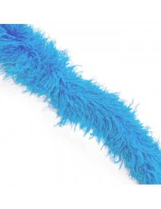 LUXURY OSTRICH 6 PLY BOA BLUE PARADISE 180CM