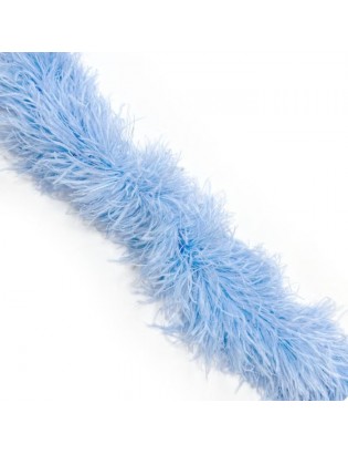 LUXURY OSTRICH 6 PLY BOA BLUEBELL180CM
