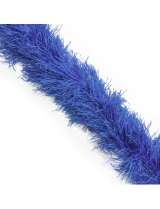 LUXURY OSTRICH 6 PLY BOA COBALT 180CM