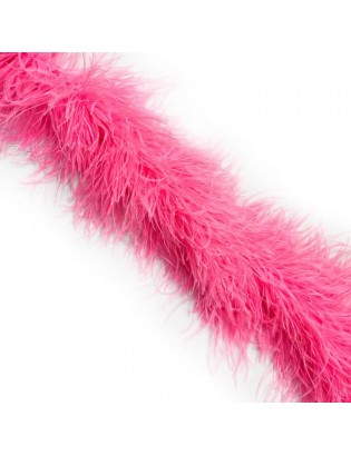 LUXURY OSTRICH 6 PLY BOA PINK FIZZ 180CM