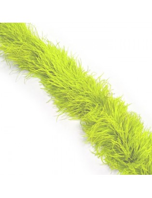LUXURY OSTRICH 6 PLY BOA TROPIC LIME 180CM LUXURY OSTRICH 6 PLY BOA TROPIC LIME 180CM