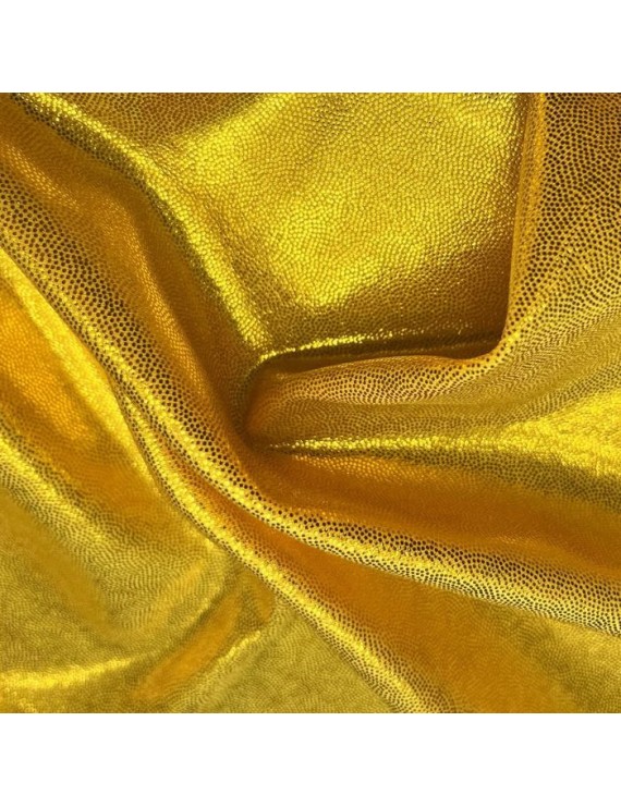METALİK LİKRA GOLD ON YELLOW